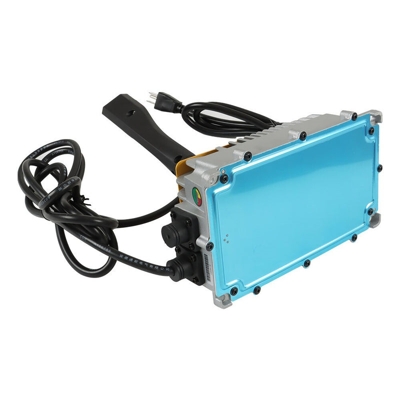 DURAFORCE EZGO TXT RXV Lithium Battery Charger 3-Pin Triangular Plug Golf Cart