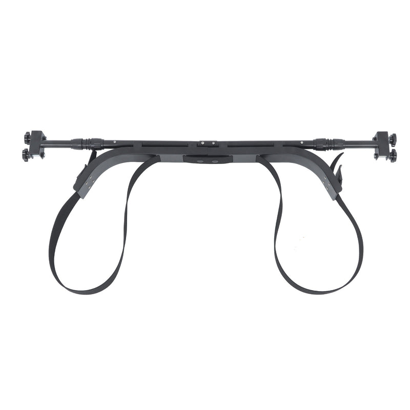 DURAFORCE Universal Adjustable Bag Holder Bracket for EZGO Club Car G29 Golf Cart Black