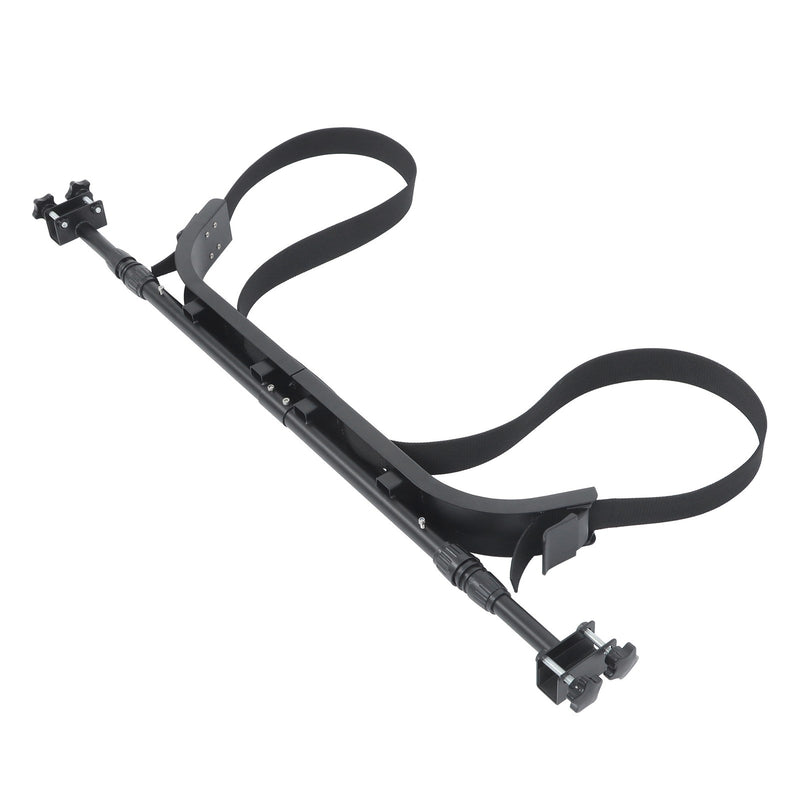 DURAFORCE Universal Adjustable Bag Holder Bracket for EZGO Club Car G29 Golf Cart Black