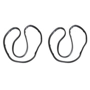 DURAFORCE 2× Cowl Glass Hood Rubber Seal for Johnson Evinrude V4 329548 Replacement
