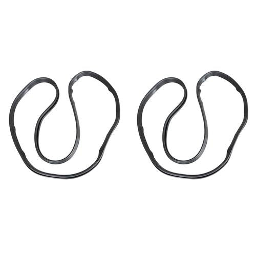 DURAFORCE 2× Cowl Glass Hood Rubber Seal for Johnson Evinrude V4 329548 Replacement