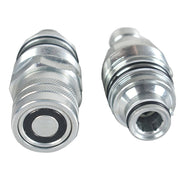 DURAFORCE Bobcat Telescopic Handle Flat Face Coupler Kit 6679837 6680018 Male & Female