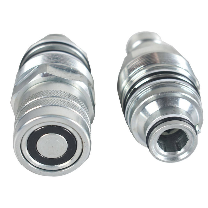 DURAFORCE Bobcat Telescopic Handle Flat Face Coupler Kit 6679837 6680018 Male & Female