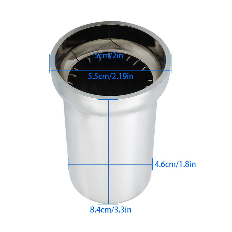 DURAFORCE Set of 20 New 33mm Plastic Lug Nut Covers Push-On Tube Top Hat Style