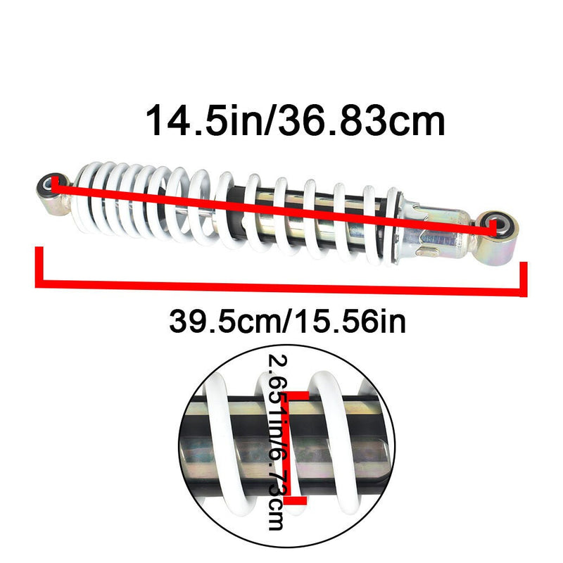 DURAFORCE 2pcs Front Shock for Yamaha Banshee 350 YFZ350 1987-2006 White 3GG-23350-20-36