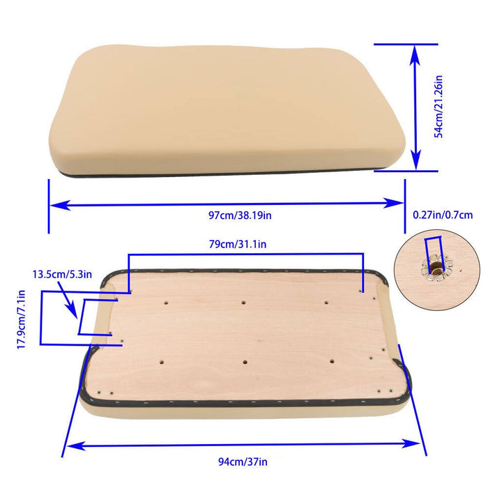 DURAFORCE 2004+ Club Car Precedent Front Seat Bottom Assembly 104023421 Replacement