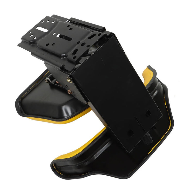 DURAFORCE Yellow Tractor Suspension Seat for Ford, New Holland & John Deere 2530-2555