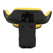 DURAFORCE Yellow Tractor Suspension Seat for Ford, New Holland & John Deere 2530-2555