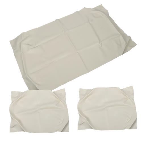 DURAFORCE Golf Cart Front Seat Covers for 1982-2000 Club Car DS PU Leather
