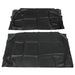 DURAFORCE 2Pcs Black Leather Front Seat Covers for Golf Cart Club Car DS 2000.5-2022
