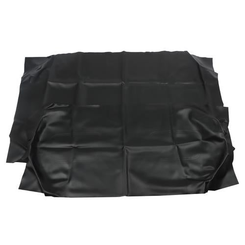 DURAFORCE 2Pcs Black Leather Front Seat Covers for Golf Cart Club Car DS 2000.5-2022