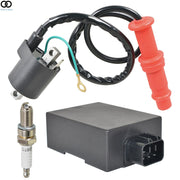 DURAFORCE Ignition Coil Spark Plug CDI for Polaris Sportsman 400 Scrambler 500 2004-09