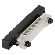 DURAFORCE 6-Way Red Black Bus Bar Terminal Block 48V 150A Power Distribution Busbar