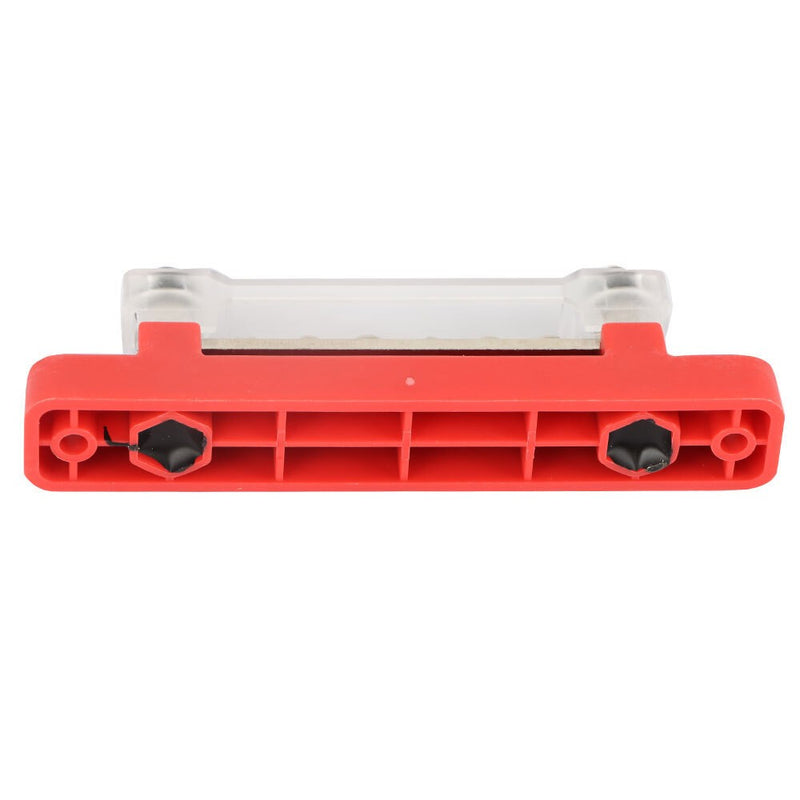 DURAFORCE 6-Way Red Black Bus Bar Terminal Block 48V 150A Power Distribution Busbar