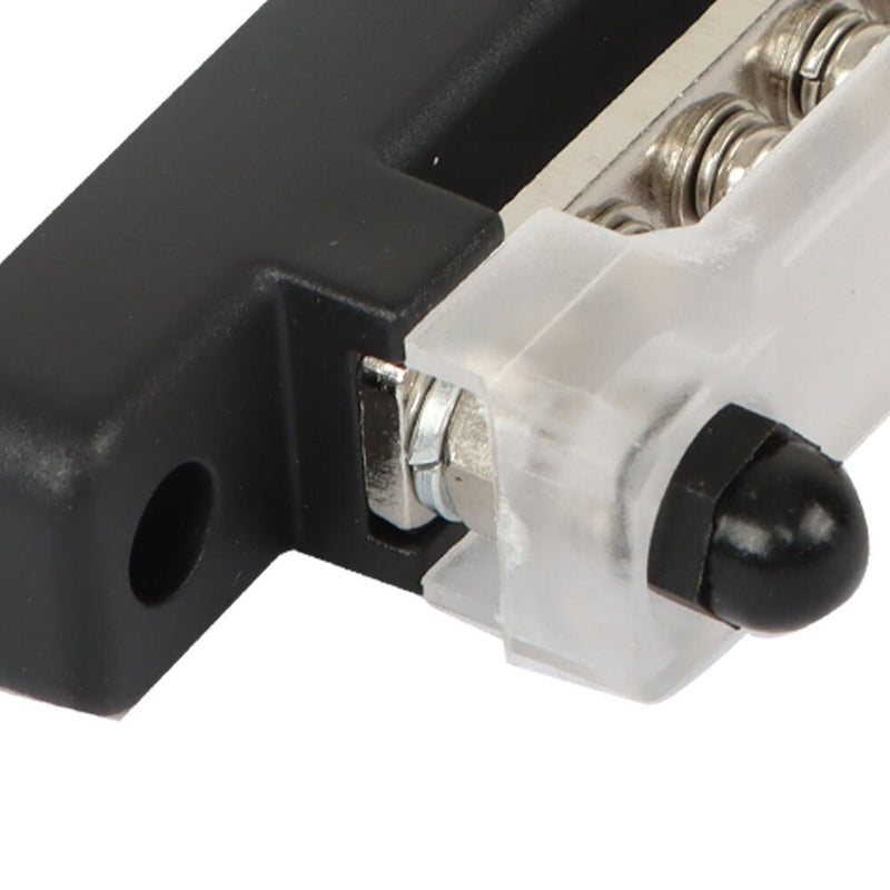 DURAFORCE 6-Way Red Black Bus Bar Terminal Block 48V 150A Power Distribution Busbar