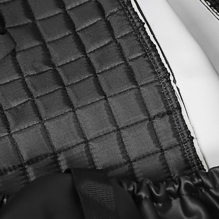 DURAFORCE 2PC Black Diamond Golf Cart Seat Cover Kit for Club Car Precedent Cushion