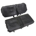 DURAFORCE 2PC Black Diamond Golf Cart Seat Cover Kit for Club Car Precedent Cushion