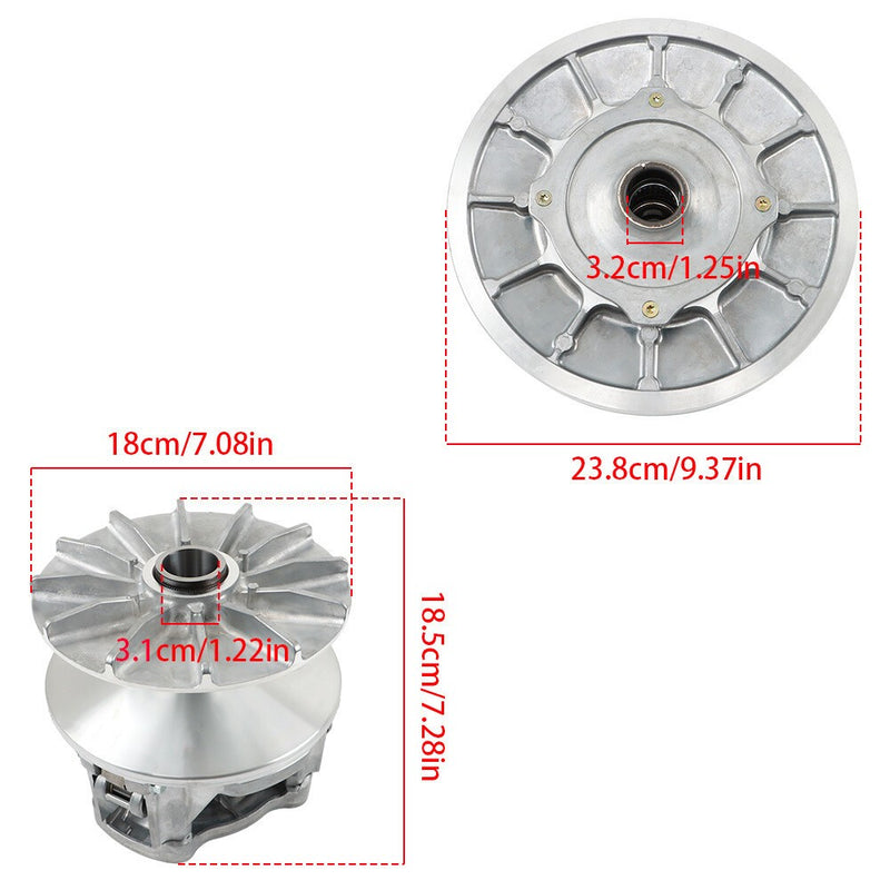 DURAFORCE New EBS Tied Secondary Clutch for 2016+ Polaris RZR 1000 XP - Primary Included