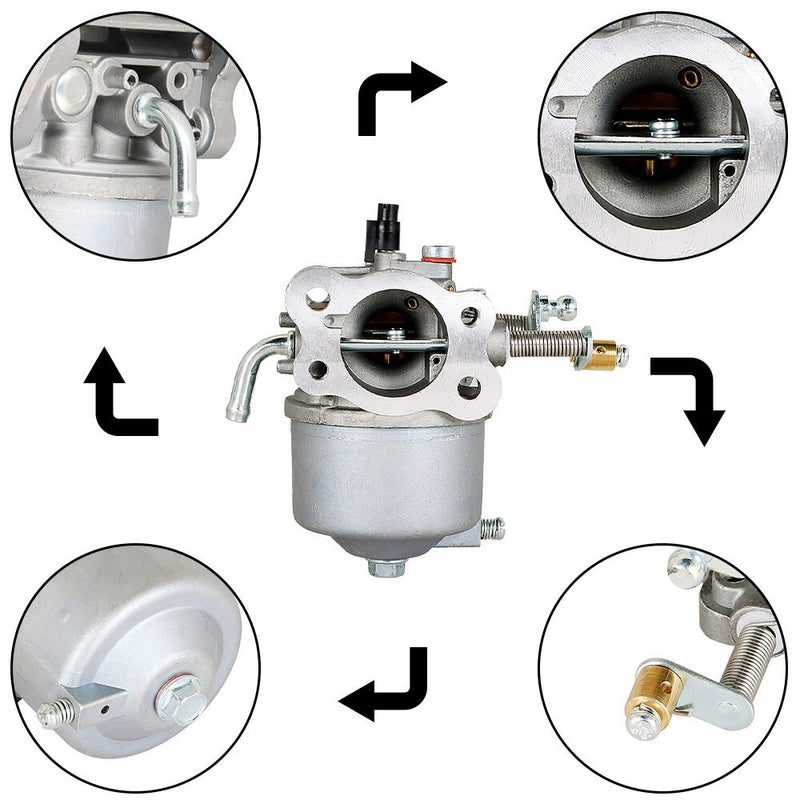 DURAFORCE 295cc Carburetor Fuel Pump Filter for 1991+ EZGO TXT Golf Carts