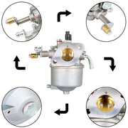 DURAFORCE Golf Cart Carburetor Fuel Pump Filter for 1991+ EZGO TXT 295cc Replacement