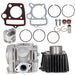 DURAFORCE Honda XR50 Z50R CRF50 Top End Rebuild Kit Cylinder Head Piston Fittings