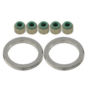 DURAFORCE Engine Rebuild Kit Crankshaft Piston Gaskets for 02-08 Yamaha Grizzly YFM660