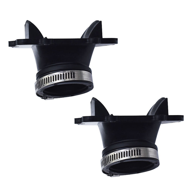 DURAFORCE 2× Carburetor Intake Manifold Boots for Ski-Doo Legend 500SS 2004 #420867882
