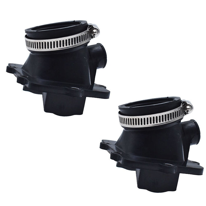 DURAFORCE 2× Carburetor Intake Manifold Boots for Ski-Doo Legend 500SS 2004 #420867882