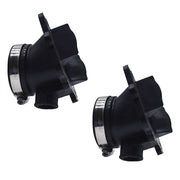 DURAFORCE 2× Carburetor Intake Manifold Boots for Ski-Doo Legend 500SS 2004 #420867882