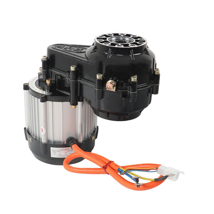 DURAFORCE 1000W Black Electric Differential Motor for Golf Cart ATV Go-Kart Quad Trike