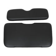 DURAFORCE EZGO RXV 2008+ Black Front Seat Bottom & Back Cushion Set for Golf Cart