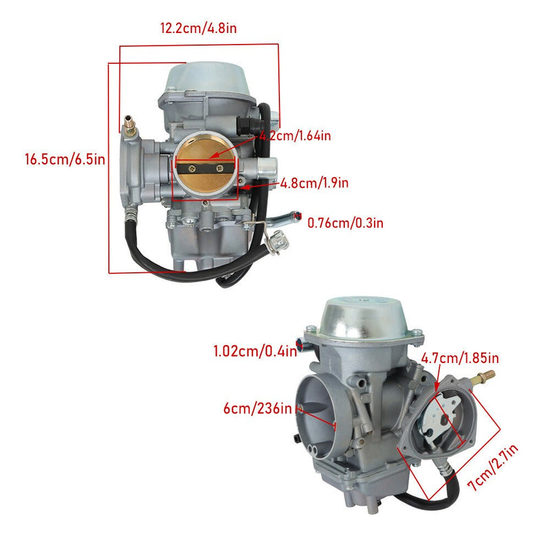 DURAFORCE Yamaha YFM600 Grizzly 1998-2001 Carburetor & Intake Joint Boot