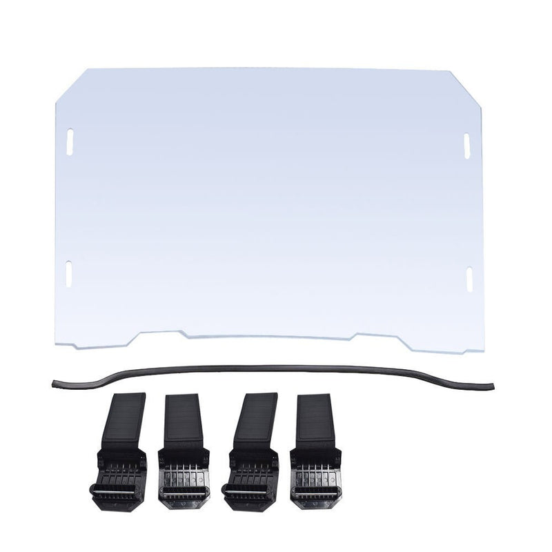 DURAFORCE Polycarbonate Full Windshield for Polaris 2020 RZR Trail S 900/1000