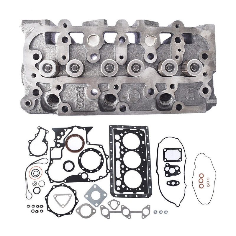 DURAFORCE Kubota D902 ZD323 Cylinder Head with Gasket Kit 1G962-03045 Complete