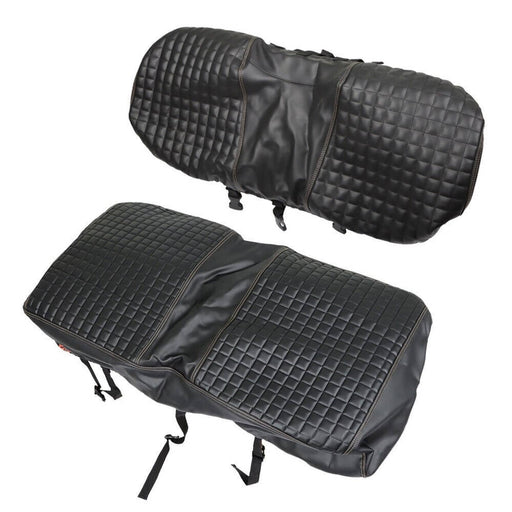 DURAFORCE Golf Cart Front Seat Cover for E-Z-GO RXV Black Cushion Replacement