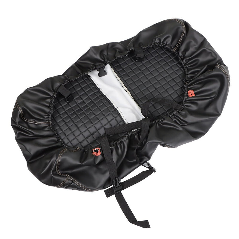 DURAFORCE Golf Cart Front Seat Cover for E-Z-GO RXV Black Cushion Replacement