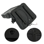 DURAFORCE Adjustable Forklift Tractor Seat with Fold Down Back & Seatbelt Switch Universal