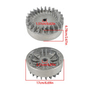 DURAFORCE Flywheel for Predator 196cc 212cc 224cc Non-Hemi Cast Aluminum 10k RPM