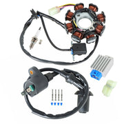 DURAFORCE Ignition Coil Spark Plug Regulator Stator for 2008-2014 Polaris Outlaw 50/90