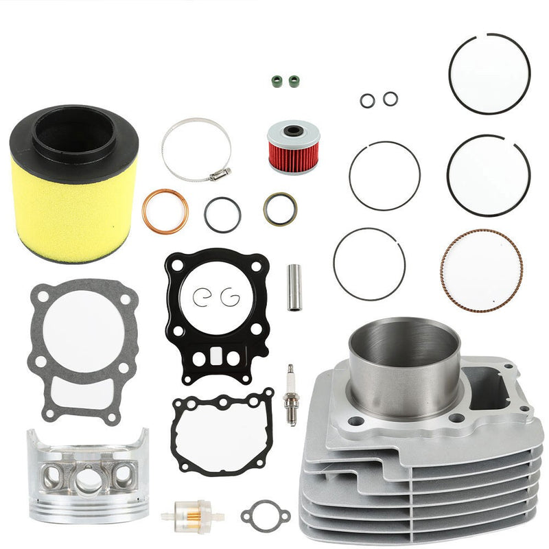 DURAFORCE Engine Rancher TRX350 Cylinder Piston Rings Gasket Kit for Honda 2000-2006