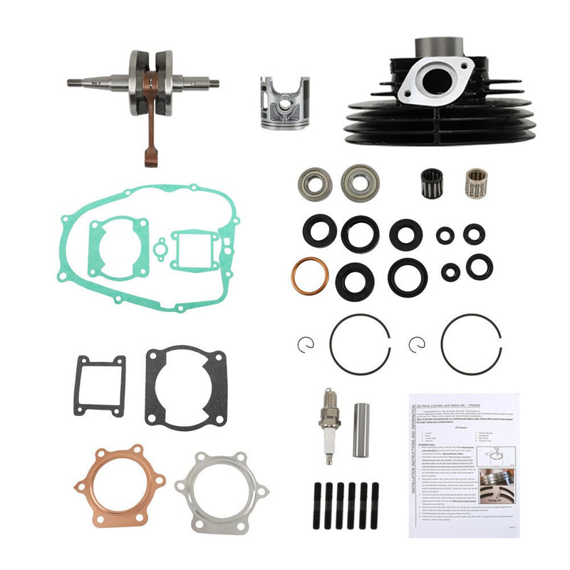DURAFORCE Yamaha Blaster 200 66mm Piston Cylinder Crank Motor Rebuild Gasket Seal Kit