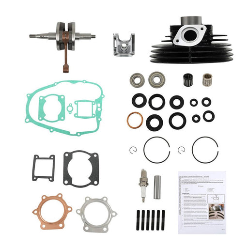 DURAFORCE Yamaha Blaster 200 66mm Piston Cylinder Crank Motor Rebuild Gasket Seal Kit