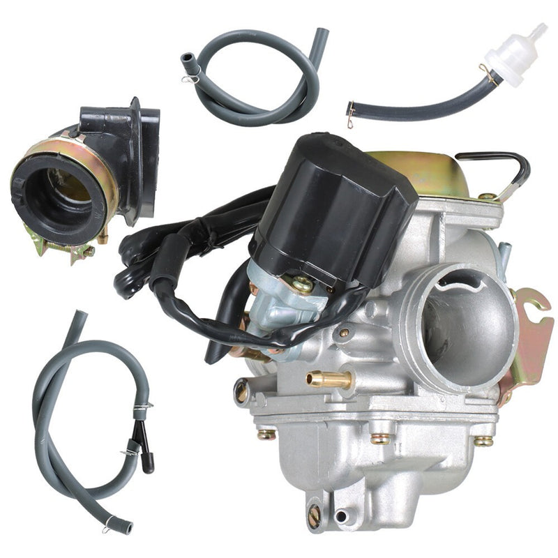 DURAFORCE Carburetor Intake Manifold Boot for Yerf Dog Spiderbox GY6 150cc GX150 Go Kart