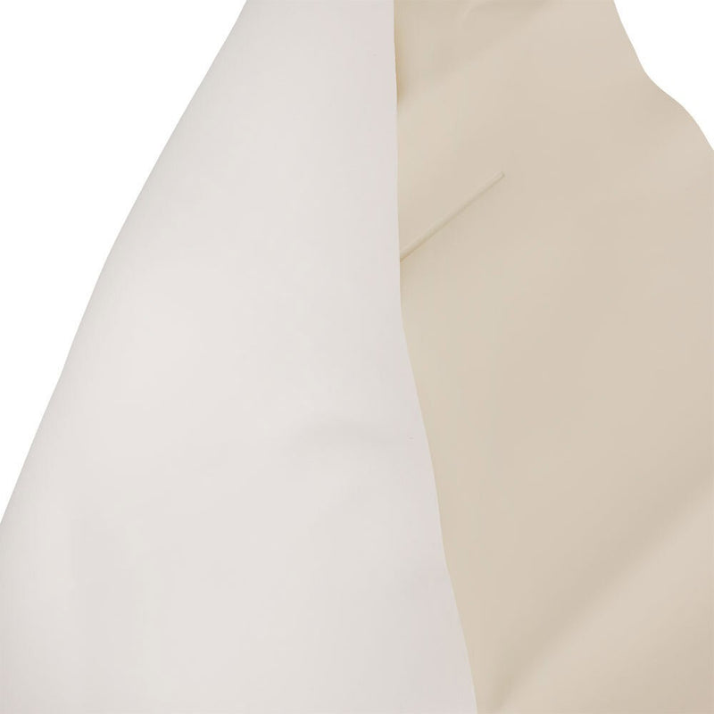 DURAFORCE 2PC White Faux Leather Front Seat Covers for Golf Cart Club Car Precedent