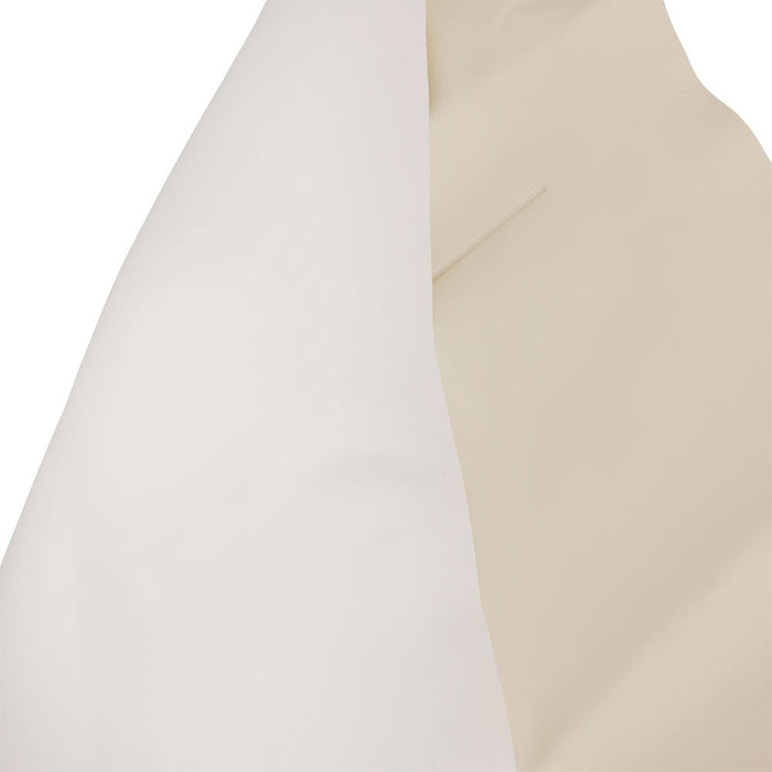 DURAFORCE 2PC White Faux Leather Front Seat Covers for Golf Cart Club Car Precedent