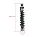 DURAFORCE 2× Front Shock Absorbers for John Deere Gators 4x2, 6x4, TH, TS AM130448