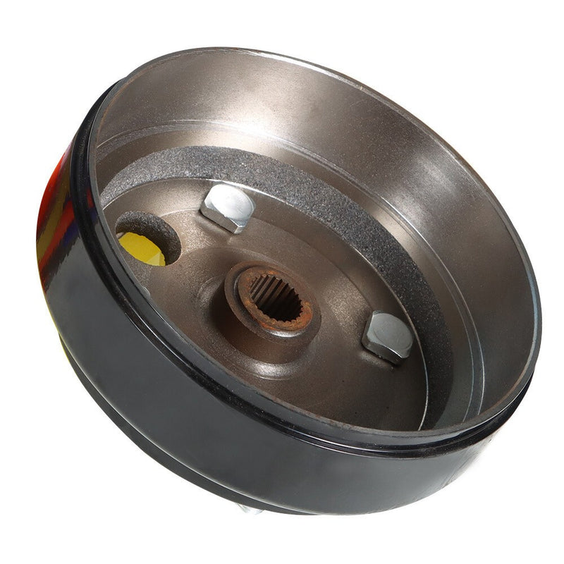DURAFORCE 2× Rear Wheel Brake Hub Drum for EZGO Golf Cart Electric & Gas 1982-93