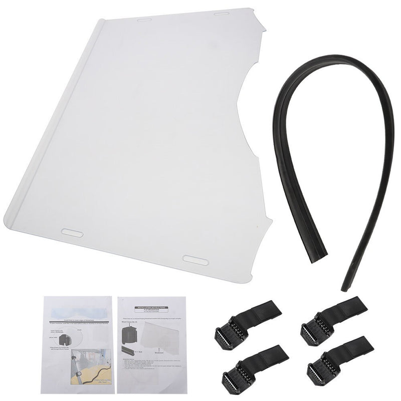 DURAFORCE Clear Windshield for Can-Am Commander 800/1000 2011-2020 Full Replacement