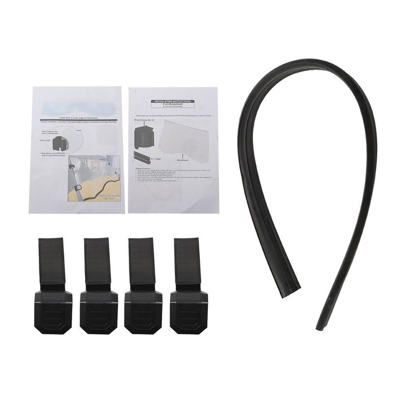 DURAFORCE Clear Windshield for Can-Am Commander 800/1000 2011-2020 Full Replacement