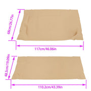 DURAFORCE Golf Cart Club Car Precedent Front Seat Covers Tan Multicolor Faux Leather